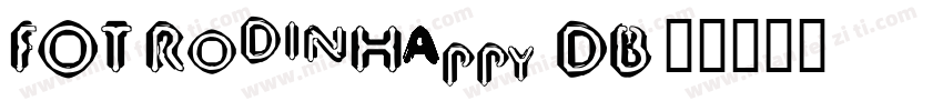 FOT-RodinHappy DB字体转换